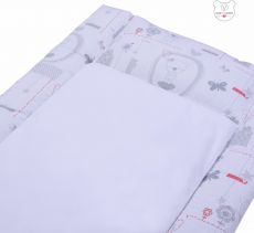 Cповивальний матрац для новонароджених 70х50 см Baby Veres Bear house